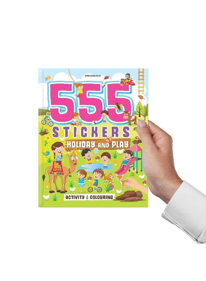 555 Stickers, Holiday and Play Activity and Colouring Book - Image 2