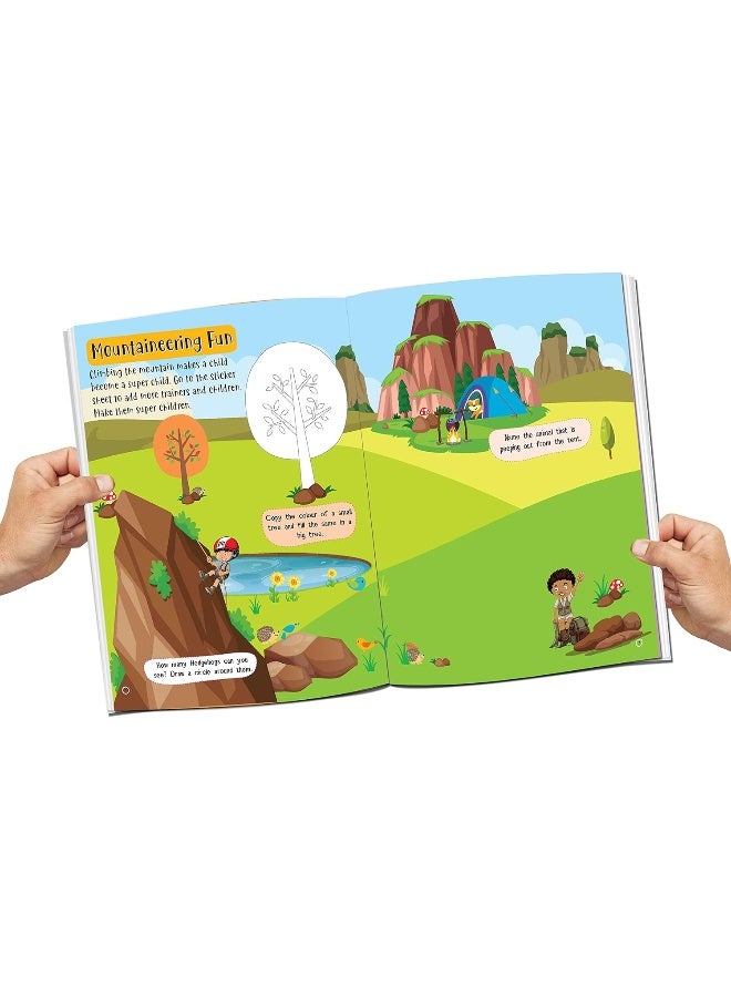 555 Stickers, Holiday and Play Activity and Colouring Book - Image 5