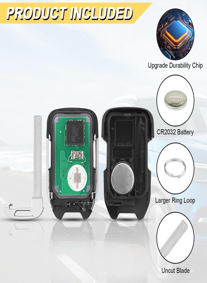 Vurkcy Key Fob Replacement for 2015-2020 Chevy Suburban Tahoe/ 15-20 GMC Yukon & Yukon XL Car Keyless Entry Remote Control,HYQ1AA,6 Buttons - Image 5