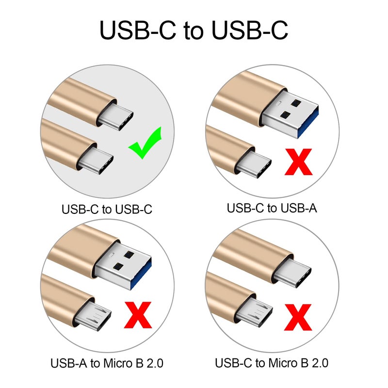 CBUS 10ft Heavy-Duty Braided USB C to C Fast Charging Cable Compatible with iPhone 15/Pro/Max/Plus, iPad Pro/Air, Samsung S23/S22/S21 Ultra, Motorola, Google Pixel,TCL - USB Type C Cord (Beige Gold) - Image 2