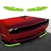 amayum Front Bumper Lip Splitter Protector Cover fit for 2015 Dodge Challenger RT GT SRTLight Green Front Bumper Guard - Image 2