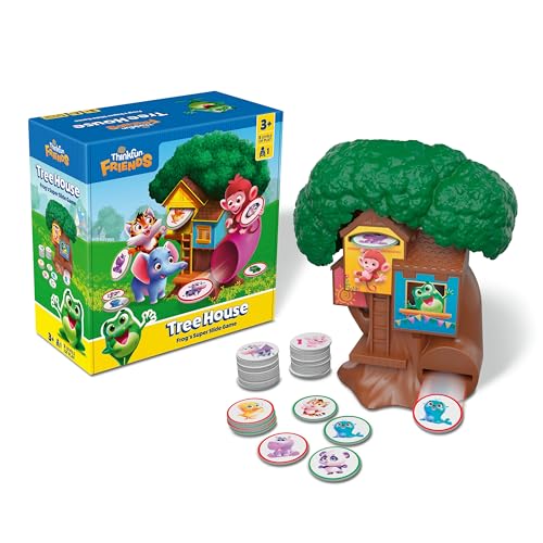 ThinkFun Friends Tree House A Token Matching Game Develop Shape Recognition and Early Learning Skills MESH Accredited Kids 3 - Image 1