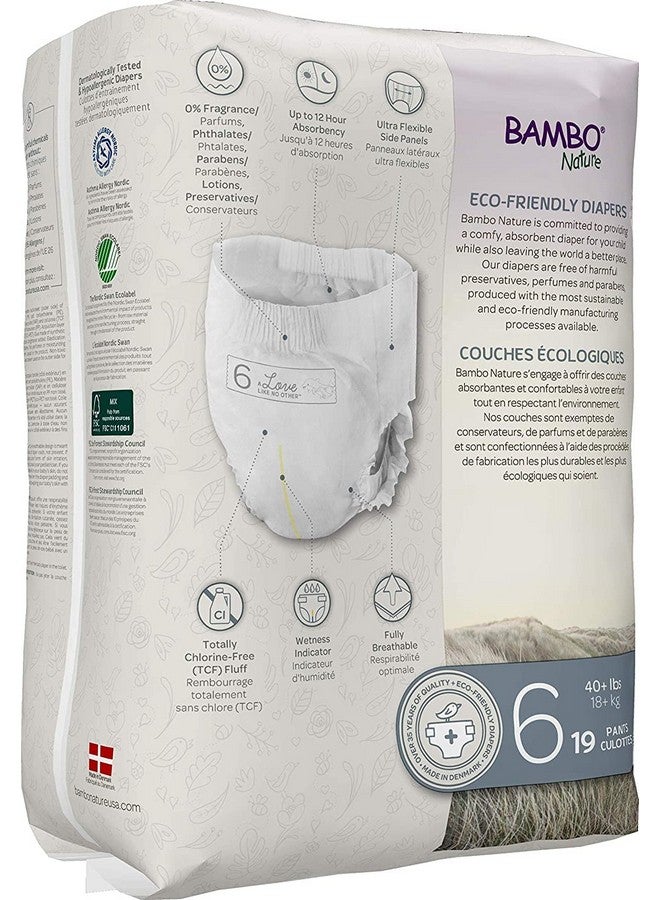 Bambo Nature Premium Training Pants - French/English Packaging, Size 6, 19 Count - Image 1