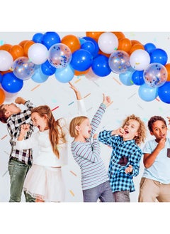 110 Pcs Orange And Blue Balloons Garland Kit War Party Balloon 10 Inch Orange Blue White Latex Balloons 12 Inch Orange Blue Confetti Balloons For Kids Target Sign Birthday Party Supplies - pzsku/Z65B7EA0EA9C49286C495Z/45/_/1727695202/5f587df3-1b2a-48e1-a9ef-316bc34e16c3