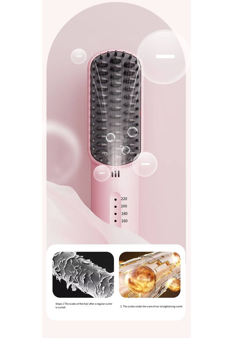 general 2-in-1 Ionic Hair Straightener & Curling Iron – Dual Styling with Ceramic Plates - Image 2