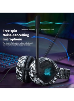 onikuma K19 Gaming Wired Headset With Microphone For PS4 PS5 ZOne X Series Switch PC  - Image 4