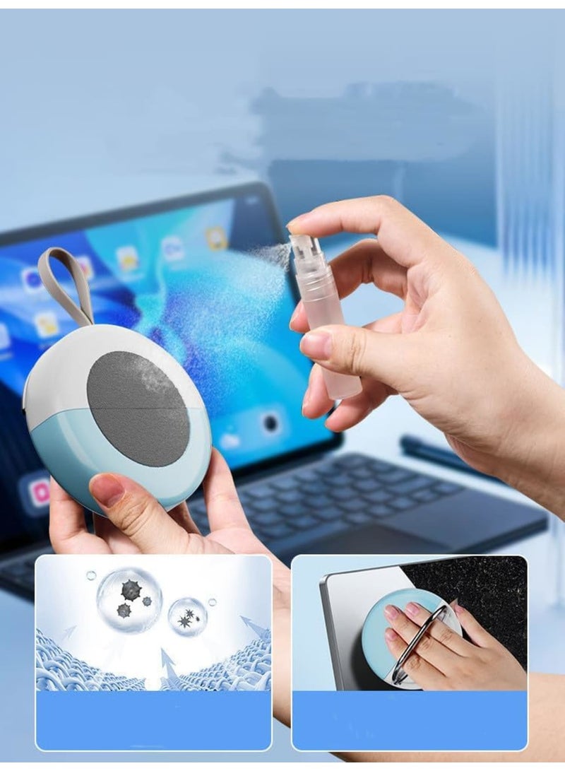 Barakah Keyboard Cleaning Kit, 10-in-1 Multifunctional Laptop Computer Screen Cleaning Brush With Microfiber Cloth And Brush, Portable Headphone Earbud Phone Cleaning kit for AirPods, Cell Phone, Earphones - Image 4