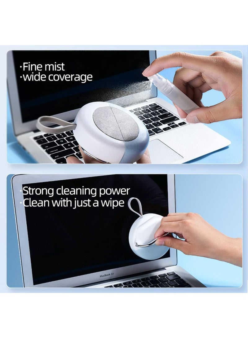 Barakah Keyboard Cleaning Kit, 10-in-1 Multifunctional Laptop Computer Screen Cleaning Brush With Microfiber Cloth And Brush, Portable Headphone Earbud Phone Cleaning kit for AirPods, Cell Phone, Earphones - Image 5