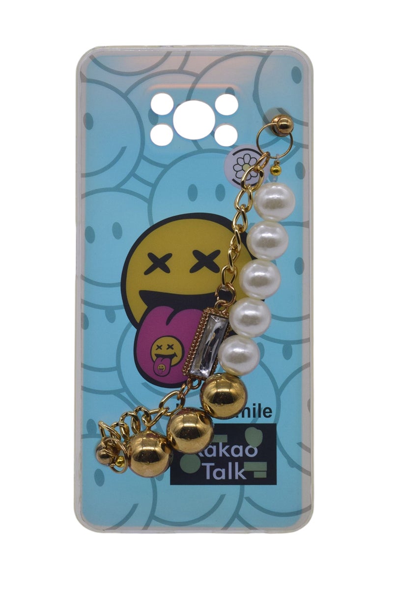 CFS Emoji Design TPU Back Cover for Xiaomi Poco X3 - Multicolor - Image 1