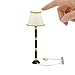 iLAND 112 Scale Accessories of Dollhouse Lights Classic Miniature Lamp wPlug for Dollhouse Decoration Neoclassical Mini Flooring Lamp - Image 2