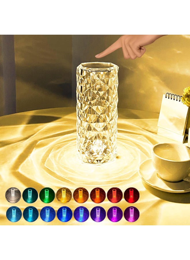 Crystal Diamond Touch Lamp - 16-Color Changing - Image 4