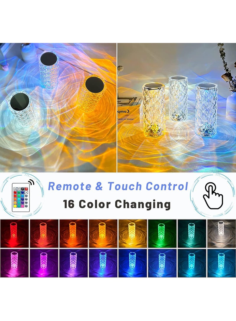 Crystal Diamond Touch Lamp - 16-Color Changing - Image 5