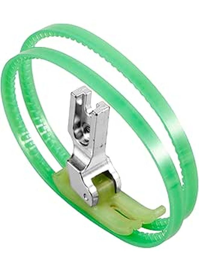 Minkissy Double Roller Presser Foot Wear Resistant For Leather And Fabric Sewing - Image 1