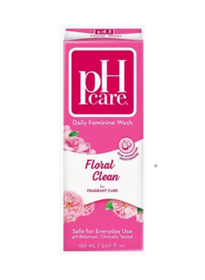 Ph Care Floral Clean Feminine Wash 150ml - Image 1