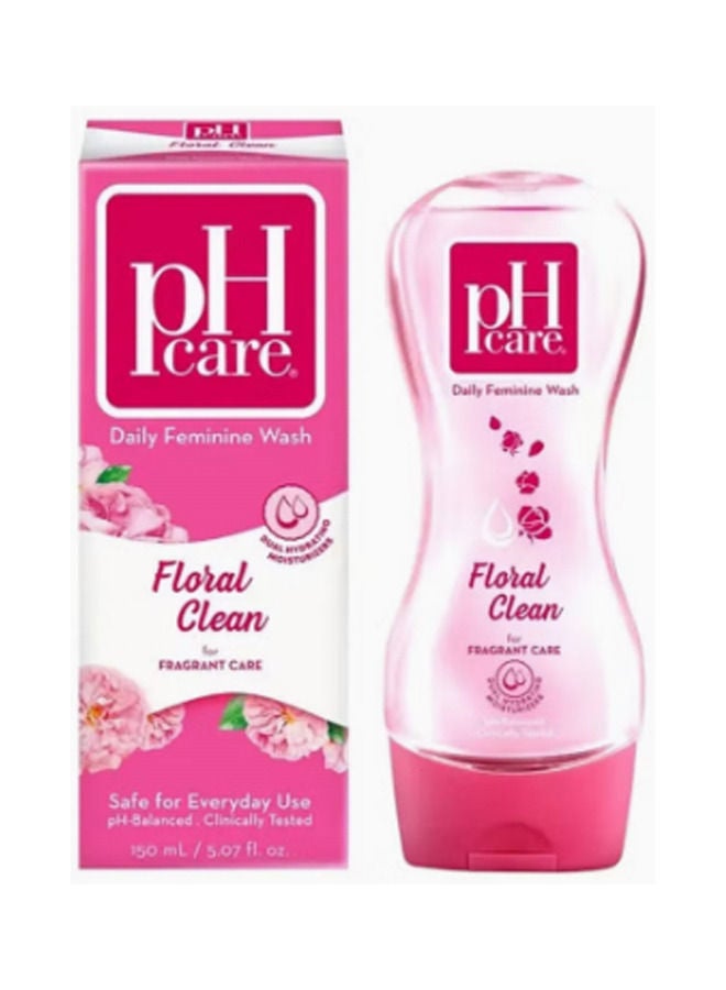 Ph Care Floral Clean Feminine Wash 150ml - Image 3