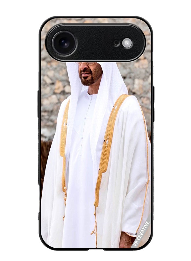 Protective Case Cover For Apple iPhone 17 Air Sheikh Mohamed Bin Zayed Al Nahyan Design Multicolour