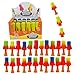 IPIDIPI TOYS Jumpeez LED Jumping Rocket Poppers 24Pack Light Up Spring Launcher Toys Easter Basket Stuffers for Kids Birthday Party Favors Goodie Bag Stuffers Easter Egg Fillers - Image 2