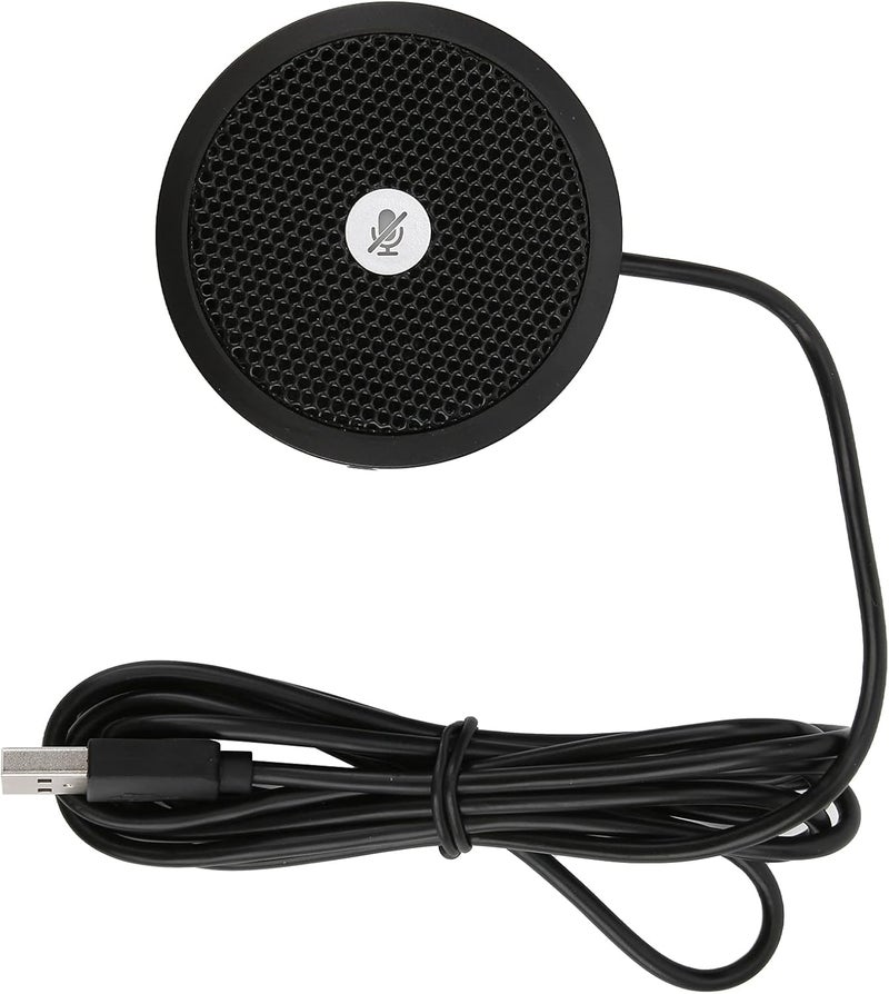 ميكروفون OmniDirectional من aqxreight قابل للتوصيل الفوري بالكمبيوتر عبر USB للاستخدام في المؤتمرات والمكاتب عبر الإنترنت - Image 4