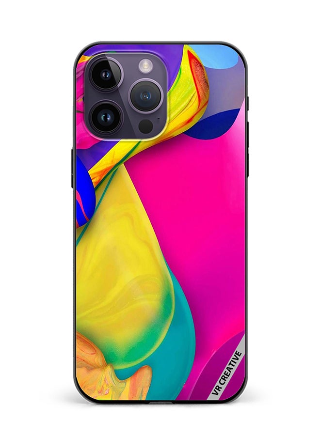 VR CREATIVE Protective Case Cover For Apple iPhone 15 Pro Design Multicolour - Image 1