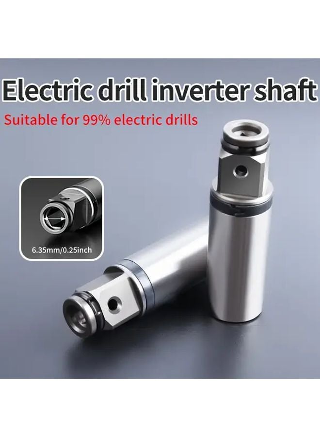 Electric Drill To Wrench Adapter Kit With 1 2 Collet Inverter Shaft Multi Use Bits - Image 2