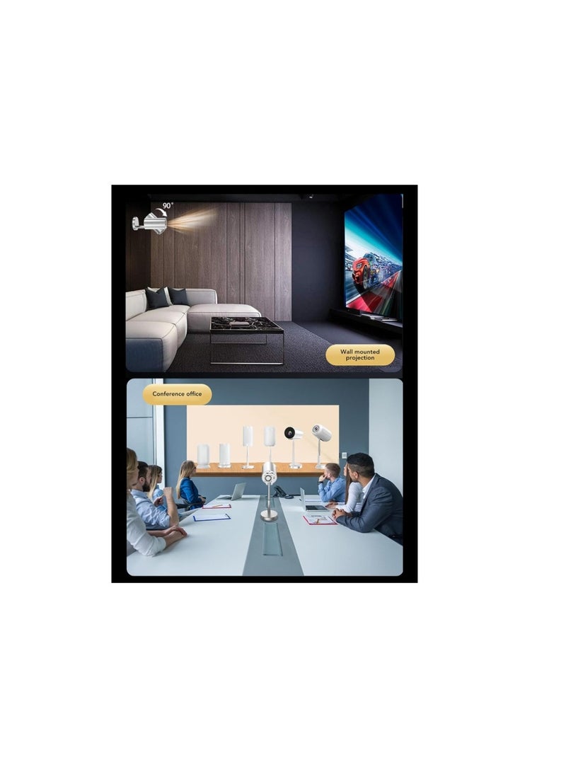 Smartberry HT13 Plus 4K High‑Definition Projector – Automatic Focusing, Smart Home Cinema Projector with HDMI/USB - Image 3