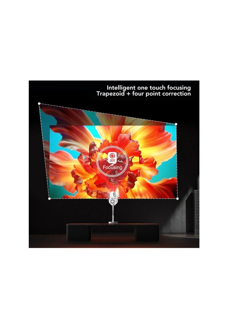 Smartberry HT13 Plus 4K High‑Definition Projector – Automatic Focusing, Smart Home Cinema Projector with HDMI/USB - Image 4