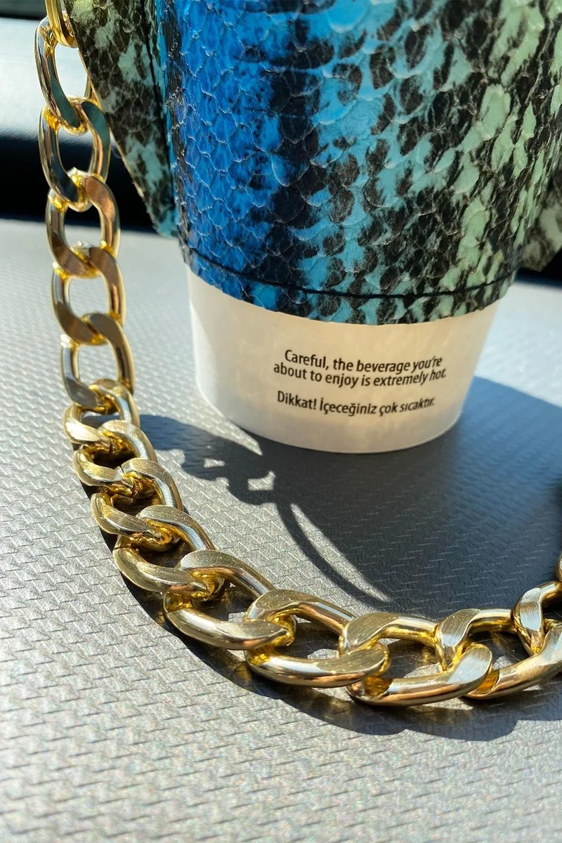 باهلس Women's Colorful Special Series Leather Coffee Cup Holder