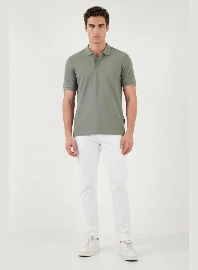 Buratti  Buratti Cotton Regular Fit Button-Down Polo Collar T-Shirt Men's POLO COLLAR T-SHIRT 5902127 for Men | Best Price UAE