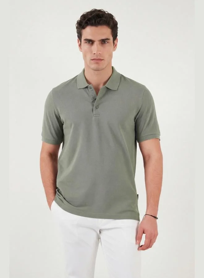 Buratti Cotton Regular Fit Button-Down Polo Collar T-Shirt Men's POLO COLLAR T-SHIRT 5902127