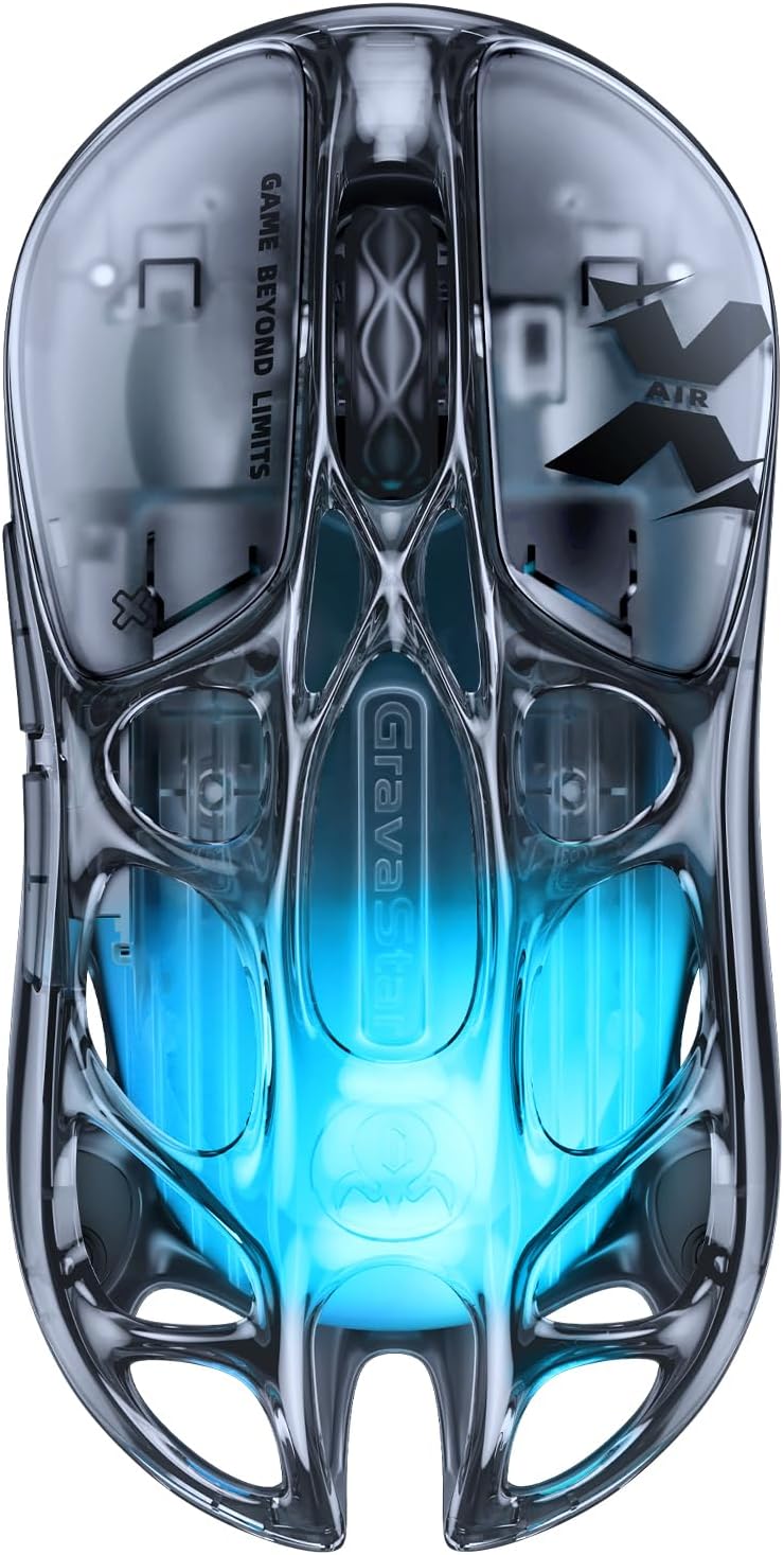gravasar Gravasar Mercury X Air Wireless Gaming Mouse Console Software: PC Games | Connection Type: Wireless