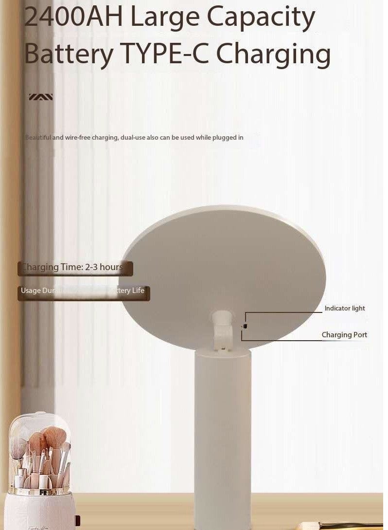 ESSENCE GOLD Makeup Mirror with Lights – Touch Screen Vanity Mirror, Portable LED Cosmetic Mirror with Adjustable Brightness & USB Rechargeable - Image 3