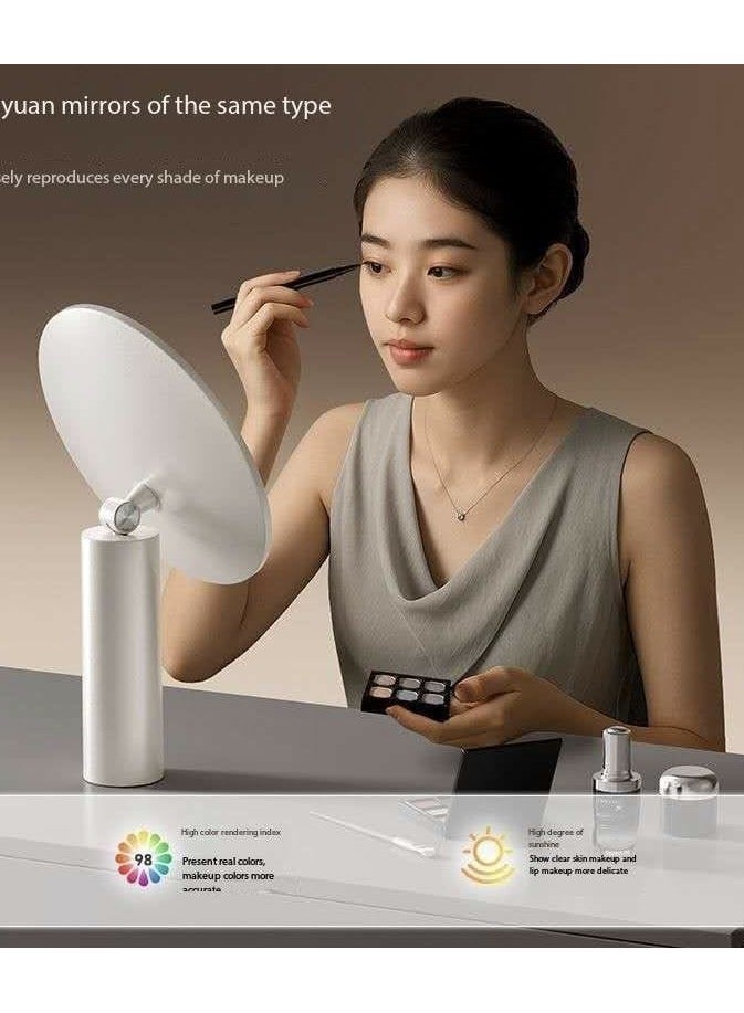 ESSENCE GOLD Makeup Mirror with Lights – Touch Screen Vanity Mirror, Portable LED Cosmetic Mirror with Adjustable Brightness & USB Rechargeable - Image 4