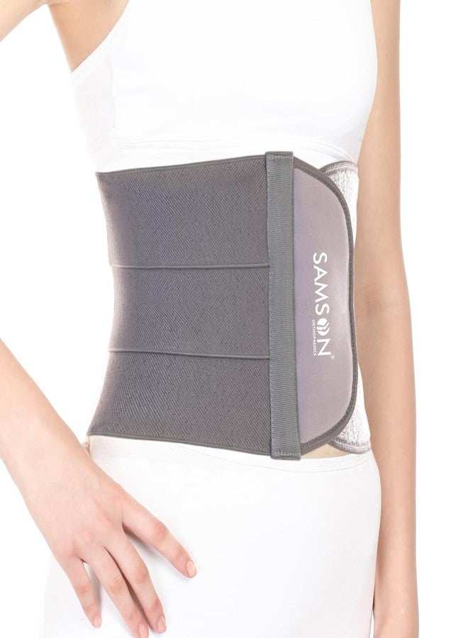 SAMSON Abdominal Belt for Tummy Reduction and Lower Back Pain Relief, Postpartum Belly Support Binder, Breathable Waist Slimming Belt for Women & Men (Medium) (80-90 CM) - Image 1