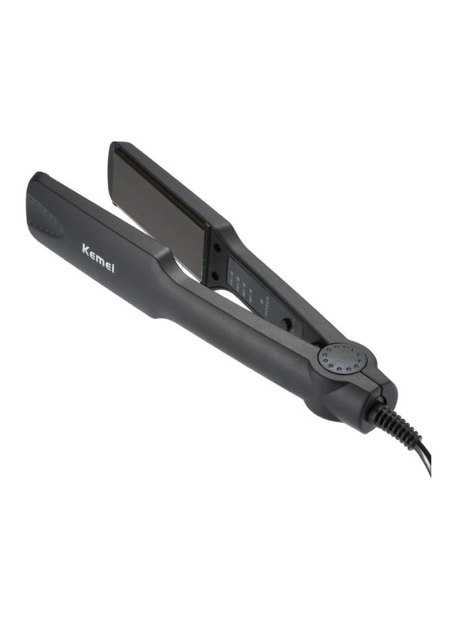 NIBEMINENT Professional Electric Hair Straightener Black 0.397kg - Image 2