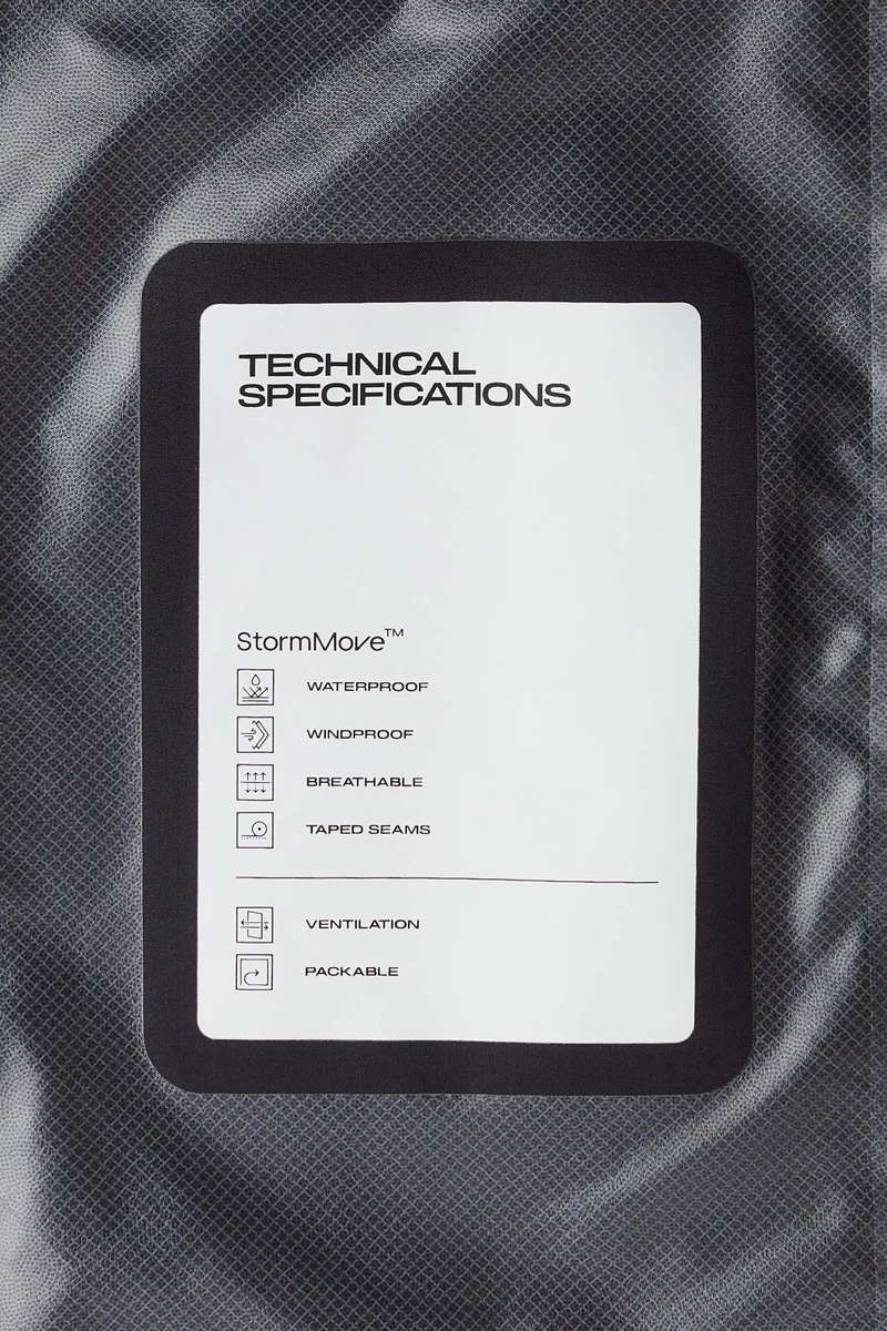 اتش اند ام Regular Fit Rain jacket with StormMove™