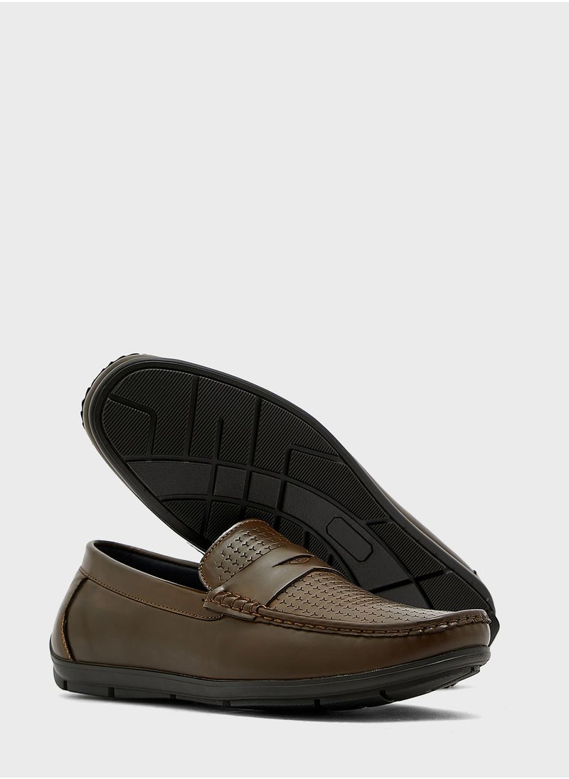 Robert Wood - Apron Texture Loafers - Image 1