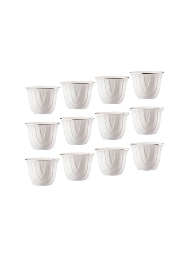 Dania ✨ Luxurious coffee cups with a silver touch – elegance to suit your refined taste ☕🤍 - Image 2