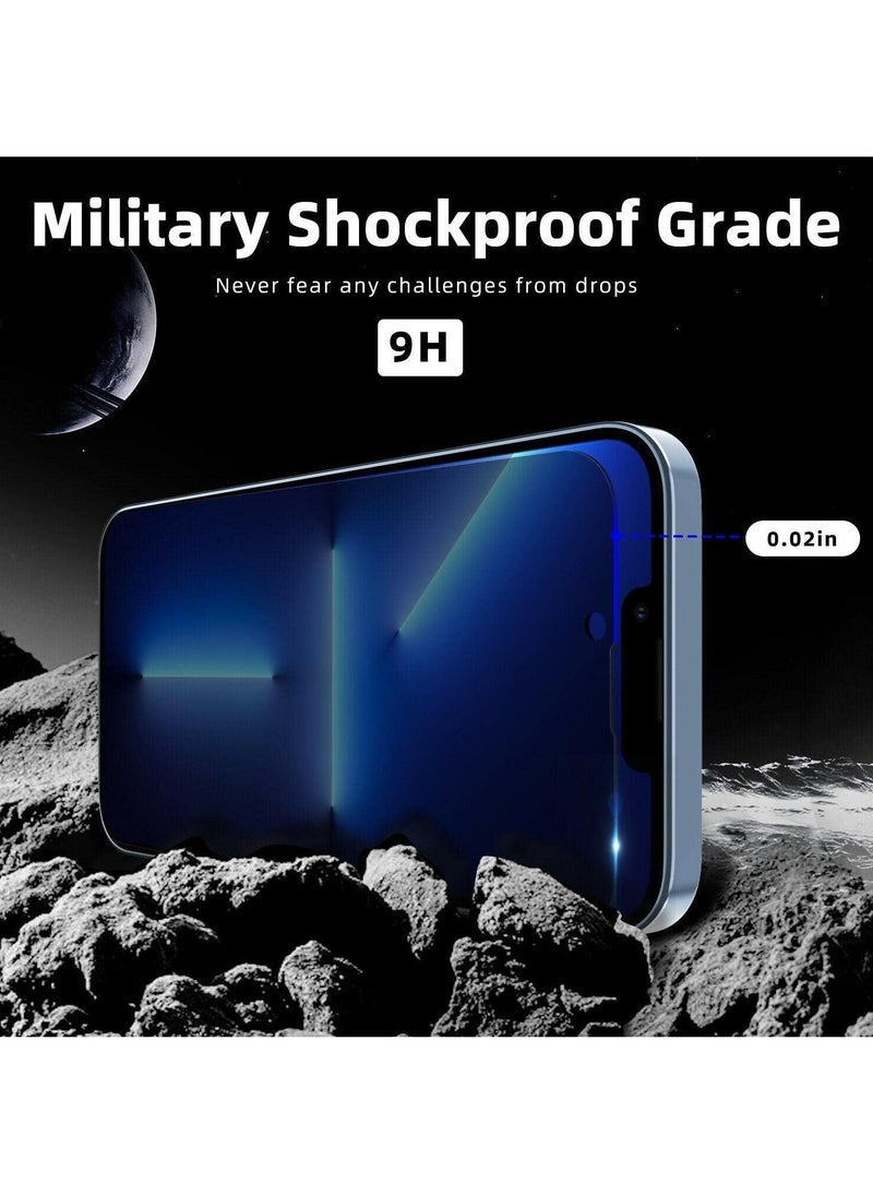 Raxoom iPhone 13 Pro 5G 6.1 inch, Privacy Tempered Glass Screen Protector, Easy Installation Bubble Free - Image 4