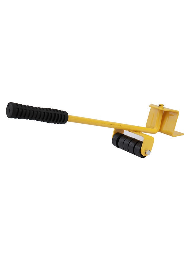 NIBEMINENT 5-Piece Slides Mover Roller Tool Set Yellow/Black 