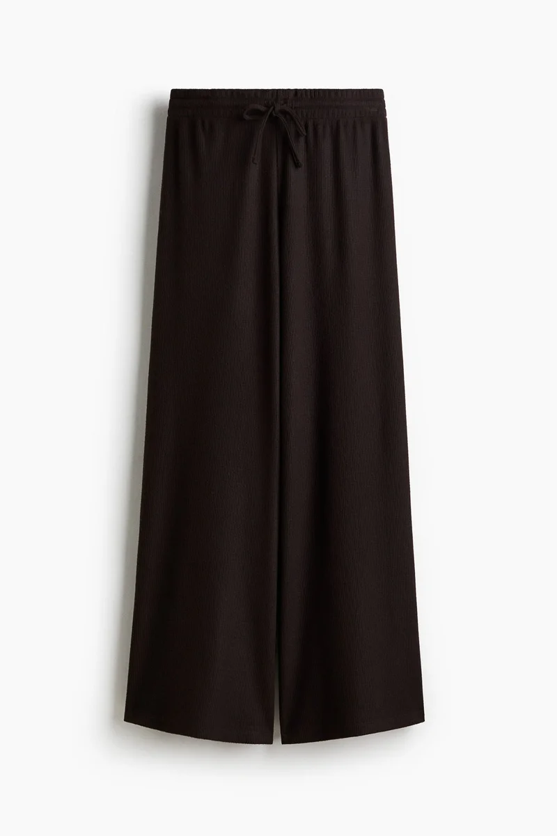 H&M Waffled drawstring trousers