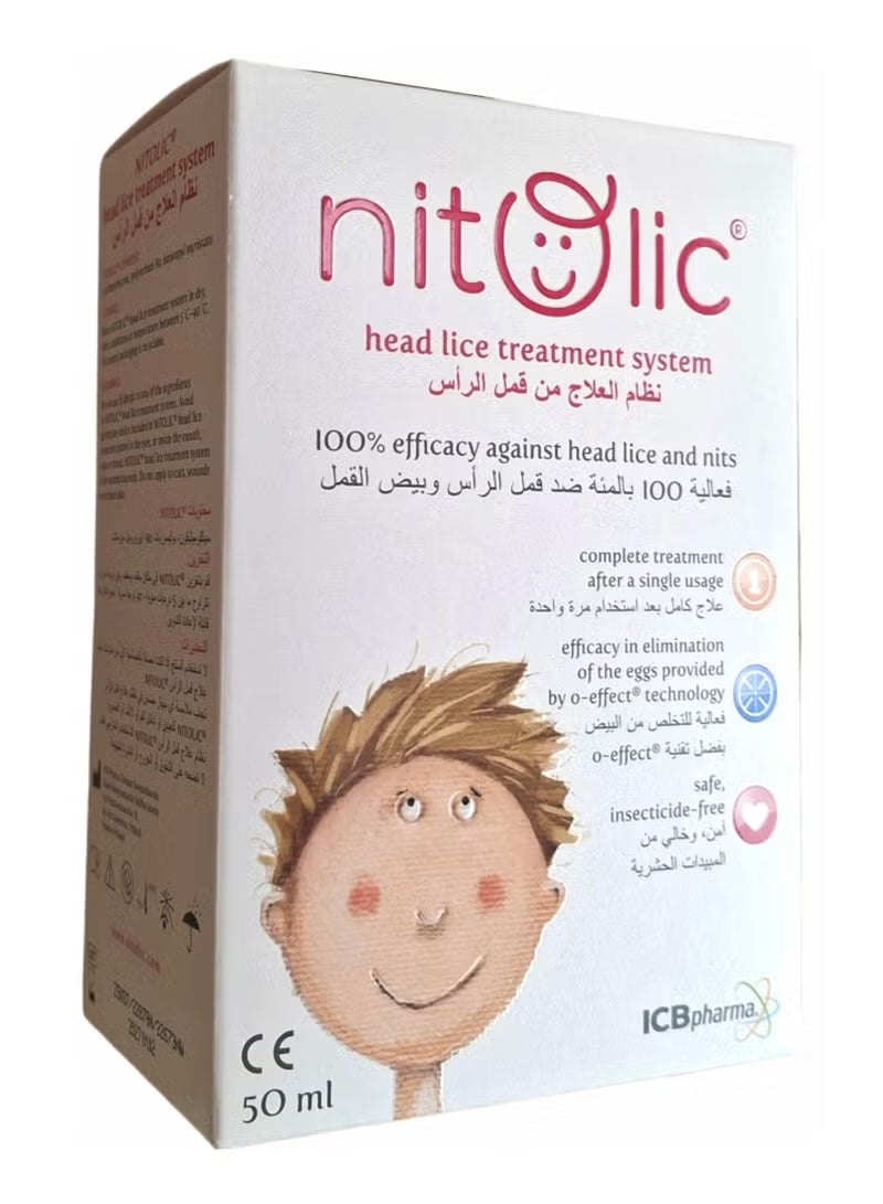 Nitolic head lice Treatment 50ml - Image 3