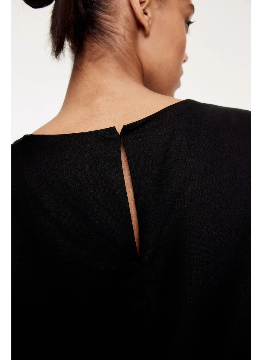 H&M Linen-Blend Dress
