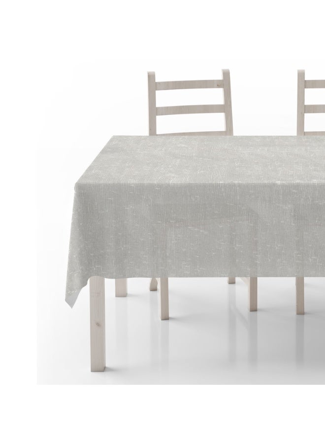 Linen Rectangle Table Cloth Semi-Transparent Fabric – Elegant Look for Living Rooms & Home Decor – Comfortable Feel with Wrinkle Resistant Finish – 1 Piece