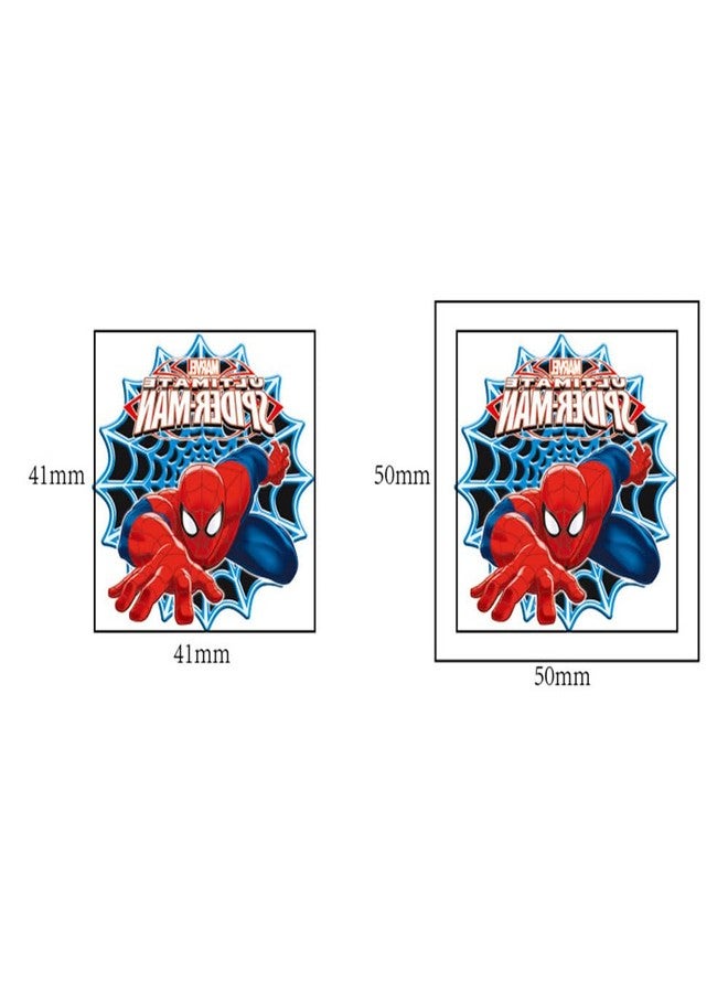 YONGAI 20Pcs Spiderman Temporary Tattoos for Kids, Cool Birthday Party Favors, Cute Cartoon Decoration Sticker Gifts for Girl Boys Home Activity Class Prizes Carnival Christmas Rewards - Image 3