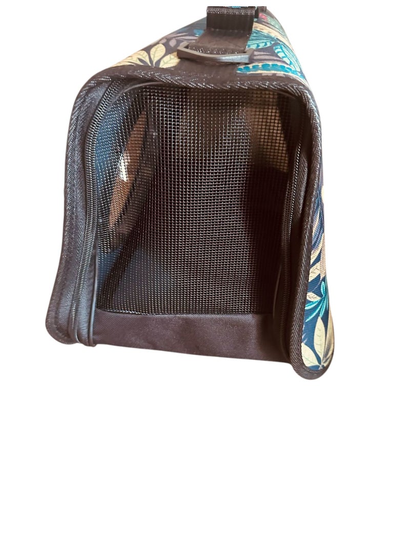 A.M Pet Carrier for Small Cat & Dog, Fashionable Cat Cage for Walking, Hiking,Shopping - Image 3