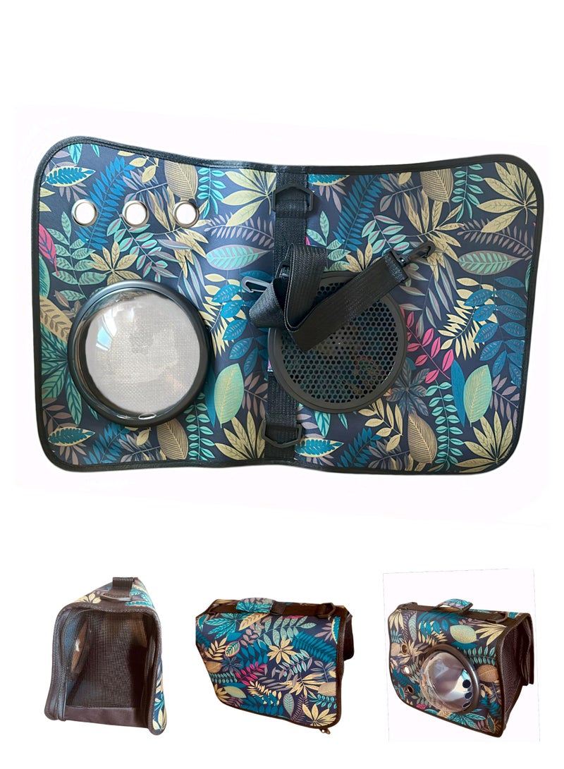 A.M Pet Carrier for Small Cat & Dog, Fashionable Cat Cage for Walking, Hiking,Shopping - Image 5