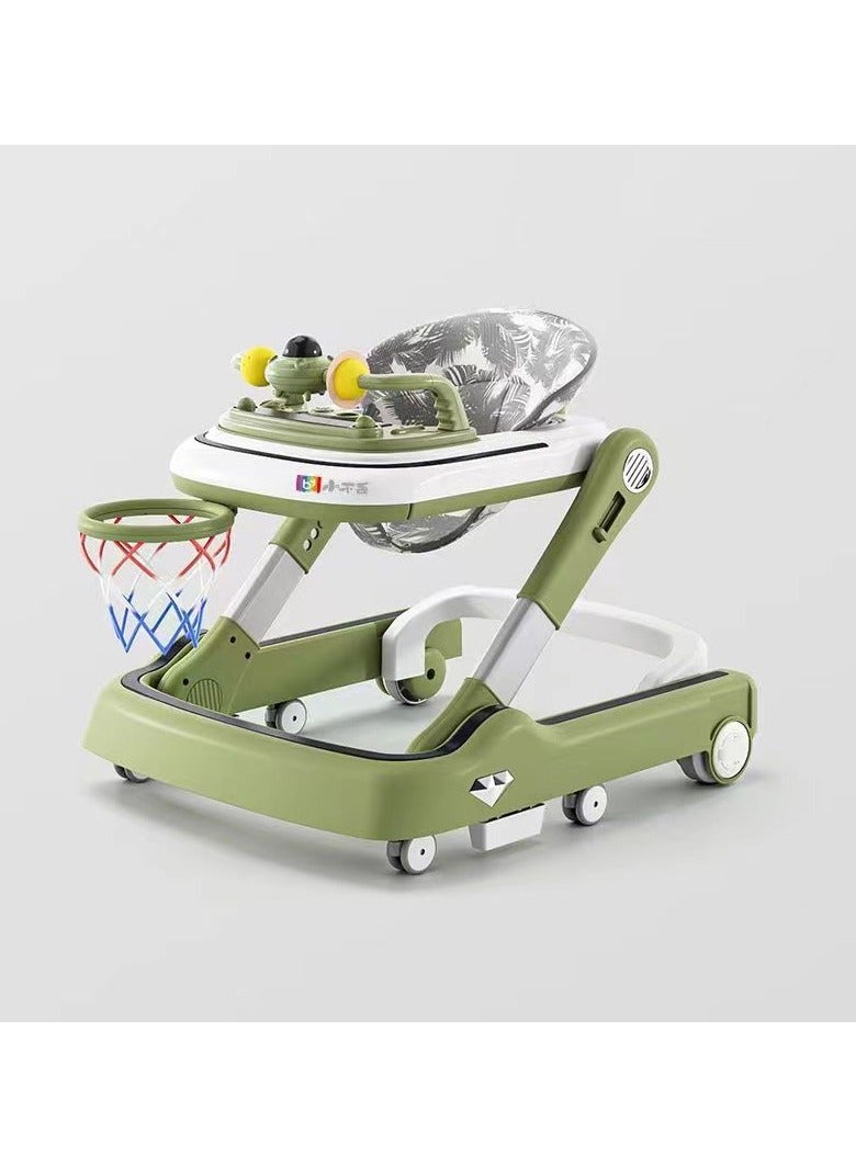 امبريلا مشاية أطفال متعددة الوظائف 4 في 1 مع باسكت بول - Image 3