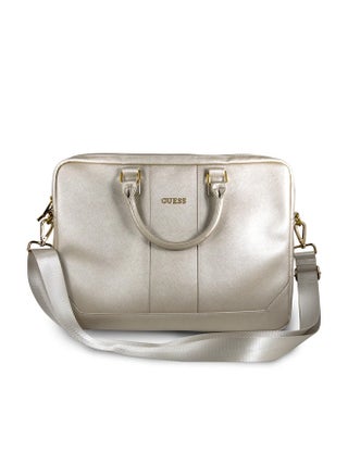 Guess Saffiano Laptop Bag up to 15 inches - Gold - pzsku/Z65BA35285B89C97CD11CZ/45/_/1728768151/103c2814-0a11-448c-a6be-98bc84841a0c