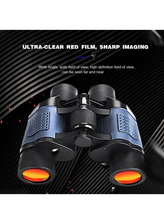 Compact Binoculars 1pc Central Focus Durable ABS Rubber Wide Field Vision Portable Lightweight - Image 3