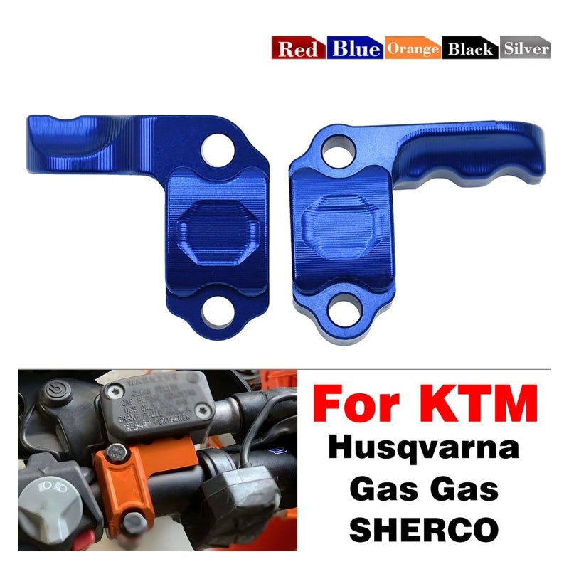 Black Master Cylinder Protectors For KTM EXC SX XC XCW 125 150 250 300 350 400 450 500 - Image 3